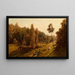 Paisaje ucraniano - Władimir Donatowicz Orłowski — cuadro enmarcado en la pared