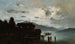 Lago de montaña de noche - Władysław Aleksander Małecki — vista de la obra