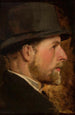 Portrait painting of Stanisław Czachórski 1853-1904, artist’s brother - Władysław Czachórski — artwork view