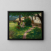 In the Garden - Władysław Podkowiński — framed artwork on a wall