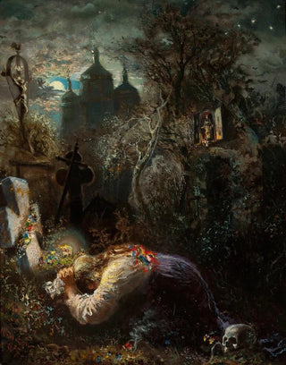Wadysaw Rossowski - At the grave of an insurgent.webp