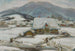 Cottages dans la neige - Władysław Ślewiński — vista de la obra