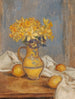 Jonquils in a vase and lemons - Władysław Ślewiński — artwork view