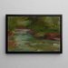 Mountain Stream in the Tatras under Mount Nosal - Władysław Ślewiński — framed artwork on a wall