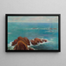 Rochers à Belle-Île - Władysław Ślewiński — cuadro enmarcado en la pared