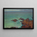 Sea in Brittany - Władysław Ślewiński — framed artwork on a wall