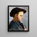 Study of a Boy - Władysław Ślewiński — framed artwork on a wall