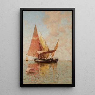 Walter Blackman - Sailing in a Venetian Lagoon.webp