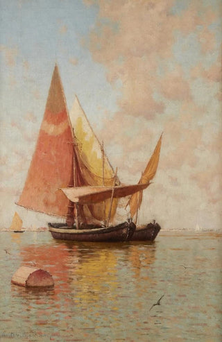 Walter Blackman - Sailing in a Venetian Lagoon.webp