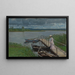 Pontón en Kölpinsee en Usedom - Walter Conz — cuadro enmarcado en la pared