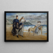 La promenade matinale - Walter Duncan — cuadro enmarcado en la pared