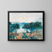 Cavalaire - Walter Gramatt — cuadro enmarcado en la pared