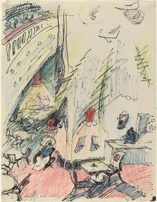 Walter Gramatt - Das leere Caf The Empty Caf.webp