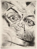 Peter with a gunshot wound to the forehead - Walter Gramatt — artwork view