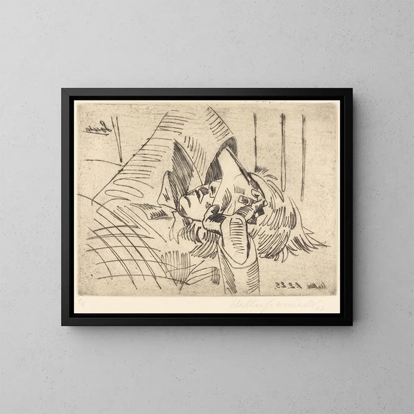 Sonia - Walter Gramatt — cuadro enmarcado en la pared