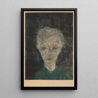 Walter Gramatt - Tired Man SelfPortrait.webp