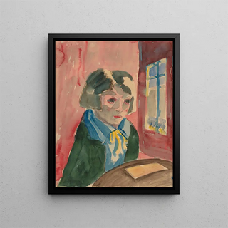 Walter Gramatt - Woman At A Window.webp