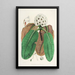 The Rhododendrons of the Himalayas of Sikkim Pl10 - Walter Hood Fitch — framed artwork on a wall