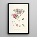 The Rhododendrons of the Himalayas of Sikkim Pl20 - Walter Hood Fitch — framed artwork on a wall