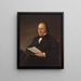 Jean Louis Rodolphe Agassiz - Walter Ingalls — cuadro enmarcado en la pared