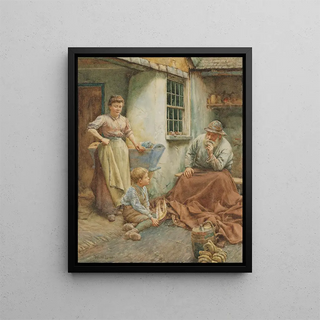 Walter Langley - The fishermans tales.webp