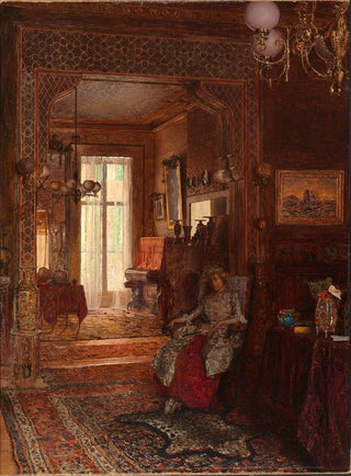 Walter Launt Palmer - De Forest Interior.webp
