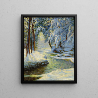 Walter Launt Palmer - Winter Landscape.webp