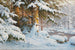 Winter in the Forest - Walter Moras — artwork view