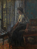 Mujer sentada junto a una ventana - Walter Richard Sickert — vista de la obra