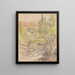 Pomegranate - Walter Shirlaw — framed artwork on a wall