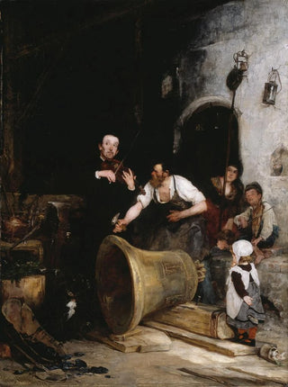 Walter Shirlaw - Toning the Bell.webp