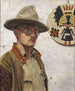Autorretrato - Walter Ufer — vista de la obra
