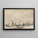 Campement pour la nuit - Walter William May — framed artwork on a wall