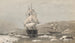 HMS Assistance and Pioneer leaving winter quarters 1854 - Walter William May — artwork view