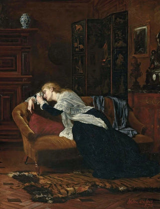 Walter William Ouless - Sad tidings.webp
