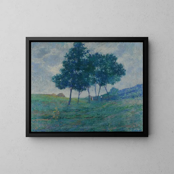 Momento gris - Walter de Navazio — cuadro enmarcado en la pared
