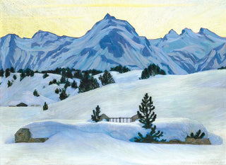 Walter von Ruckteschell - Winter Landscape Near Maloja.webp