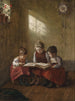 Una lectura apasionante - Walther Firle — vista de la obra