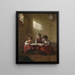 Una lectura apasionante - Walther Firle — cuadro enmarcado en la pared