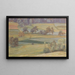 En el Lago de Attersee - Walther Gamerith — cuadro enmarcado en la pared