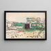 Jardinerie - Walther Gamerith — cuadro enmarcado en la pared