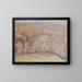 Paisaje de montaña - Walther Gamerith — cuadro enmarcado en la pared