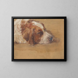 Walther Gamerith - Hundekopf Studie.webp
