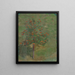 Árbol frutal - Walther Gamerith — cuadro enmarcado en la pared