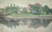 Castillo junto al lago - Walther Gamerith — vista de la obra