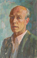 Late Self-Portrait Painting - Walther Gamerith — artwork view