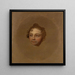 Washington Allston - Gilbert Stuart — cuadro enmarcado en la pared