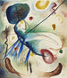acuarela con trazo - Wassily Kandinsky — vista de la obra
