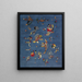 Azul de cielo - Wassily Kandinsky — cuadro enmarcado en la pared