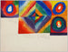 Color studies with information on painting technique - Wassily Kandinsky — artwork view